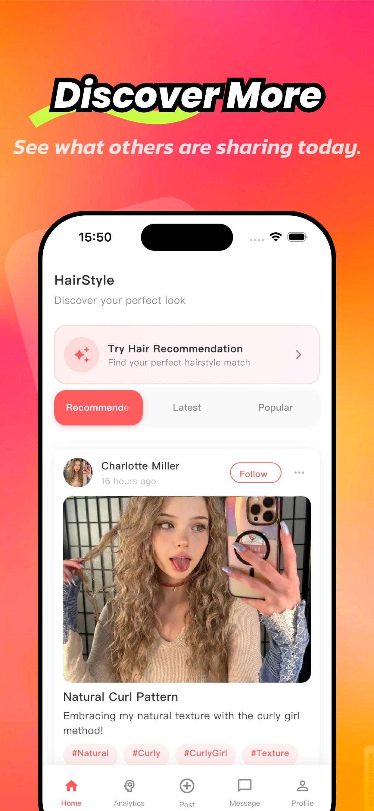 Hair transformation